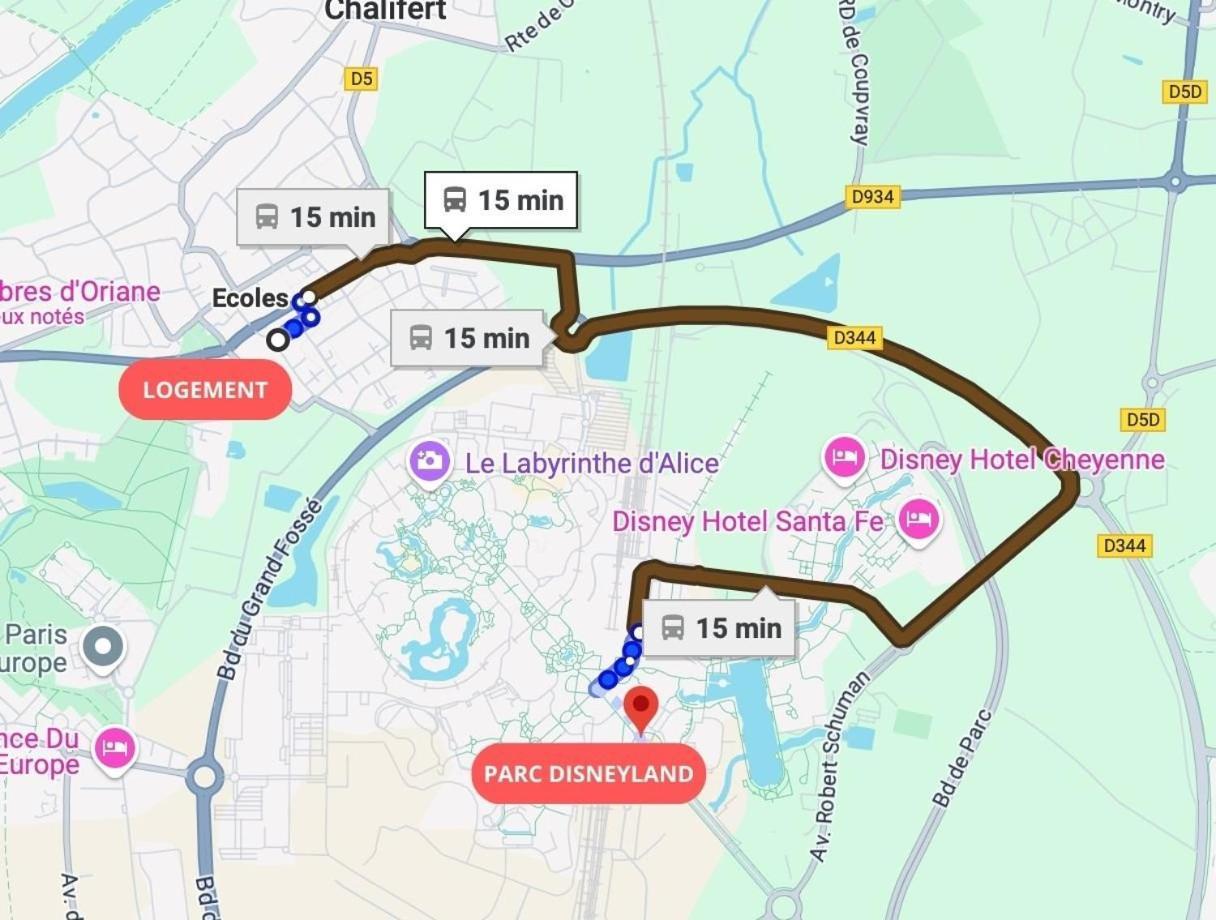 C4 Les Jardins D'Orsonville Chessy  Zewnętrze zdjęcie